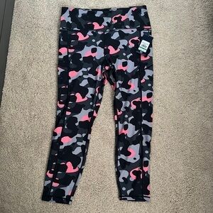 Reebok Odyssey printed Hiri 7/8 leggings - Animal Camo